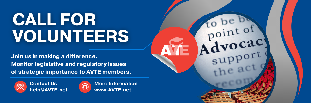 AVTE Advocacy Committee Call for Volunteers